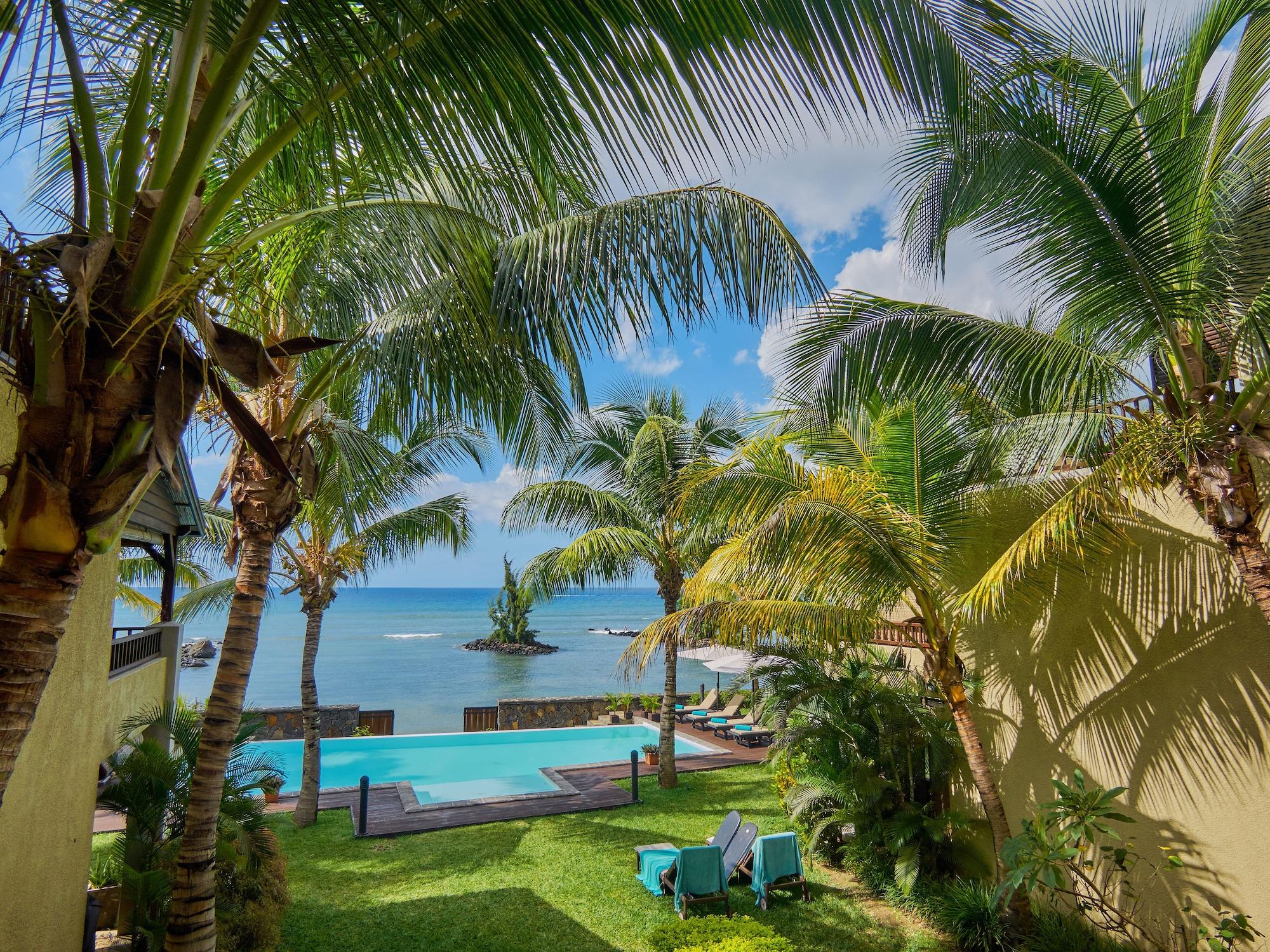Bel Azur Beach Residence With Lov Trou-aux-Biches Eksteriør bilde