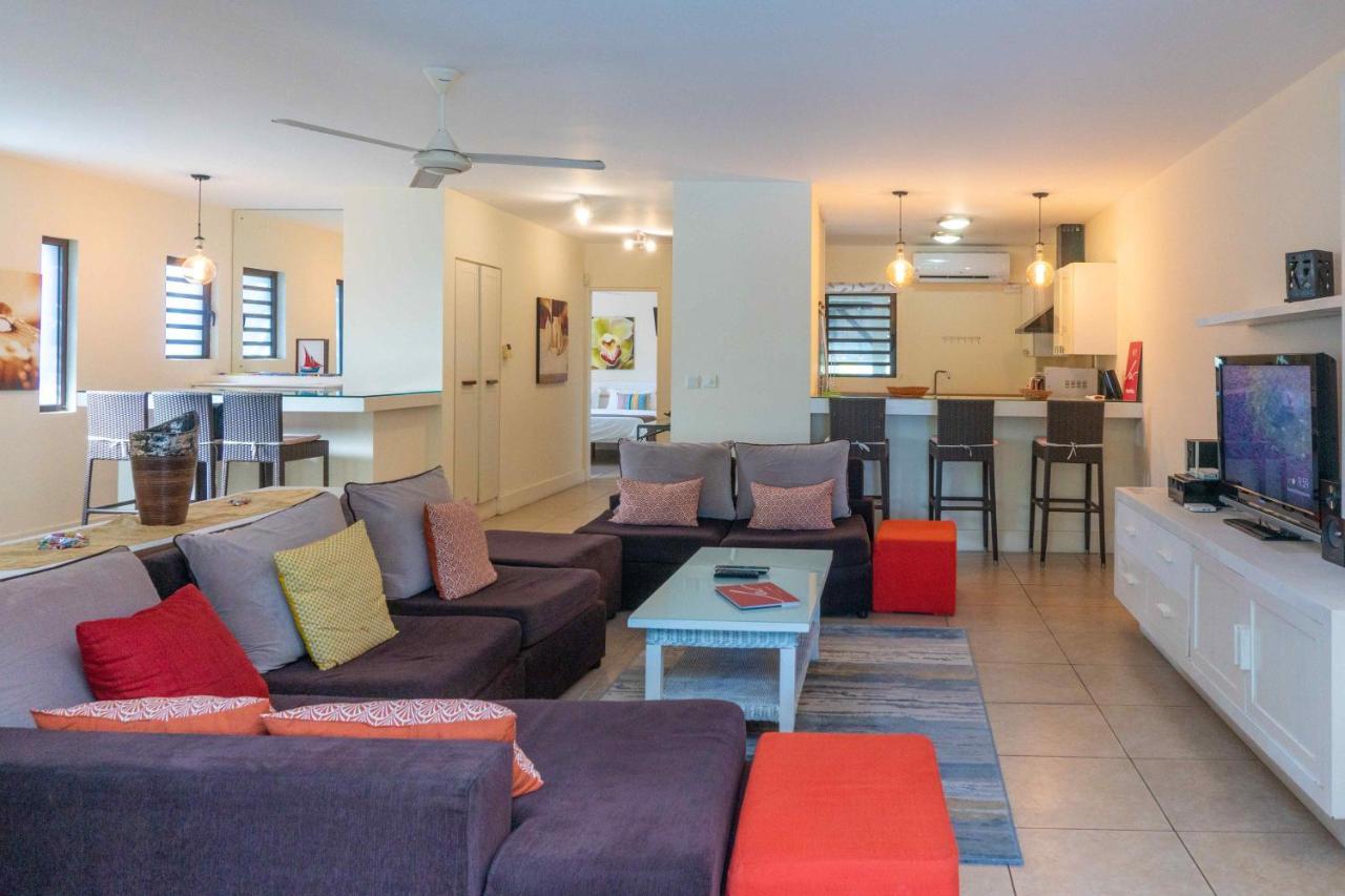 Bel Azur Beach Residence With Lov Trou-aux-Biches Eksteriør bilde