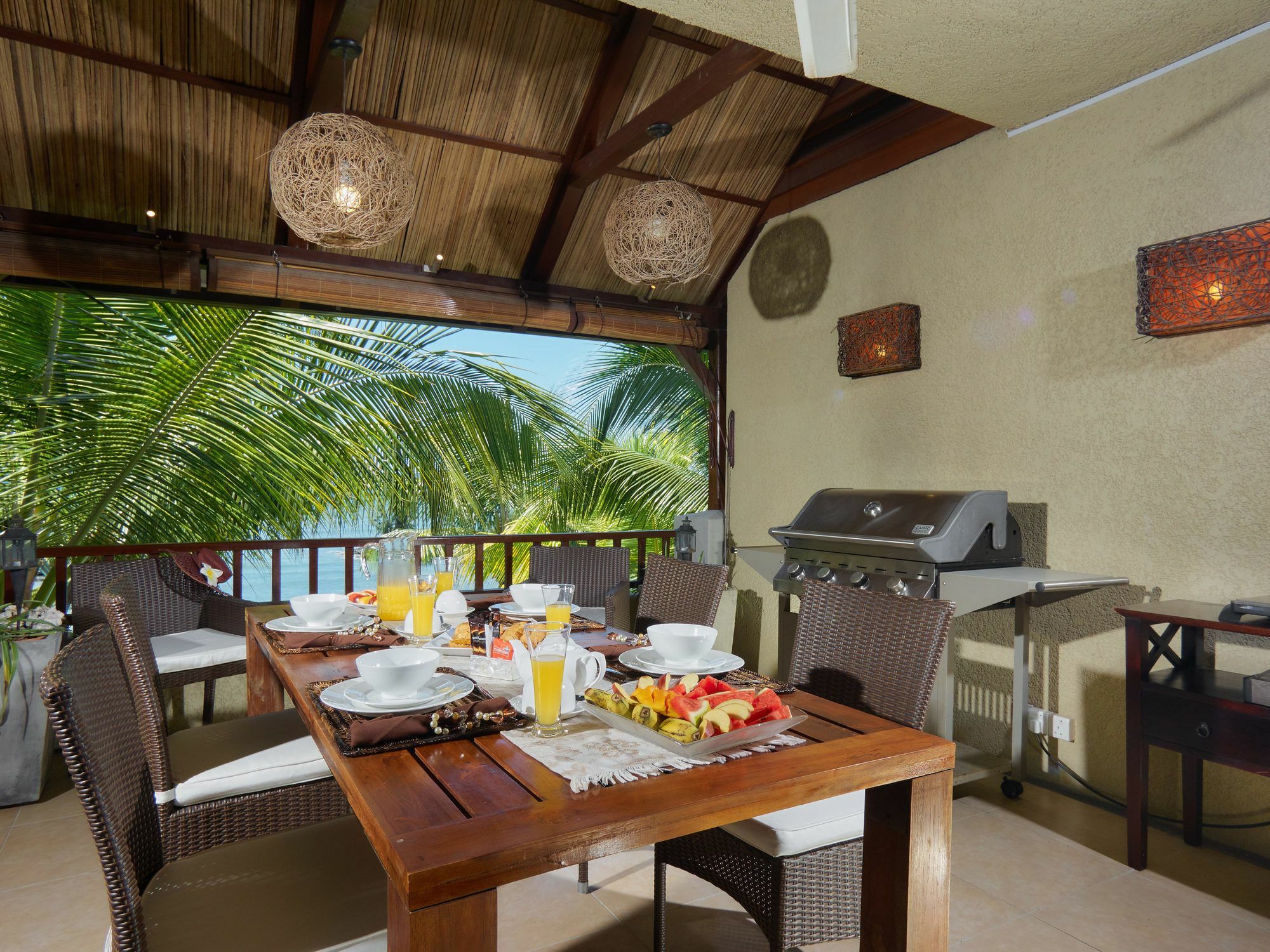Bel Azur Beach Residence With Lov Trou-aux-Biches Eksteriør bilde